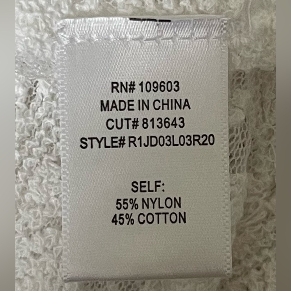 NWOT Rabbit Rabbit Rabbit White Lace Top - Picture 4 of 4